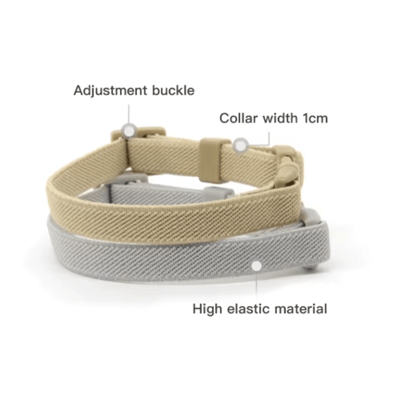 Cute Lightweight Safety Elastic Cat Collar For Cats Puppies 14