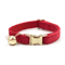 Personalized Velvet Cat Collar With Engraved Name Bow Bell 7