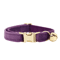 Personalized Velvet Cat Collar With Engraved Name Bow Bell 26