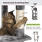 MultiLevel Plush Cat Tree Tower With Hammock Condo Bed 8