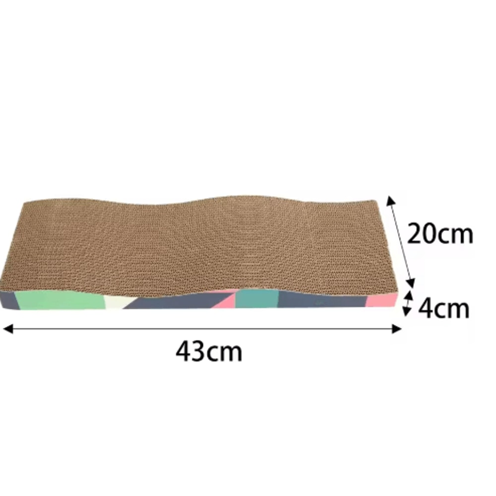Durable Corrugated Cardboard Cat Scratching Board For Indoor Cats 4