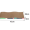Durable Corrugated Cardboard Cat Scratching Board For Indoor Cats 4