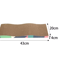 Durable Corrugated Cardboard Cat Scratching Board For Indoor Cats 4