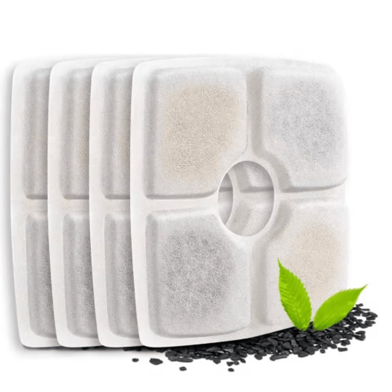 MultiLayer Activated Carbon Replacement Filters For Cat Water Fountains 2