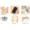 PawRise Adjustable Elevated Pet Bowl Stand With Stainless Steel Dishes 2