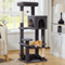 Climb Nest Multi Level Cat Tree Tower With Hammock Condo Scratching Posts 11