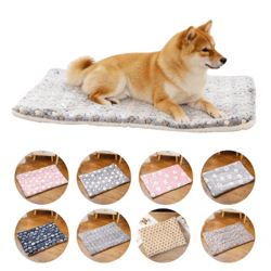 cloud nest thickened flannel pet sleeping mat warm cushion for cats & small dogs