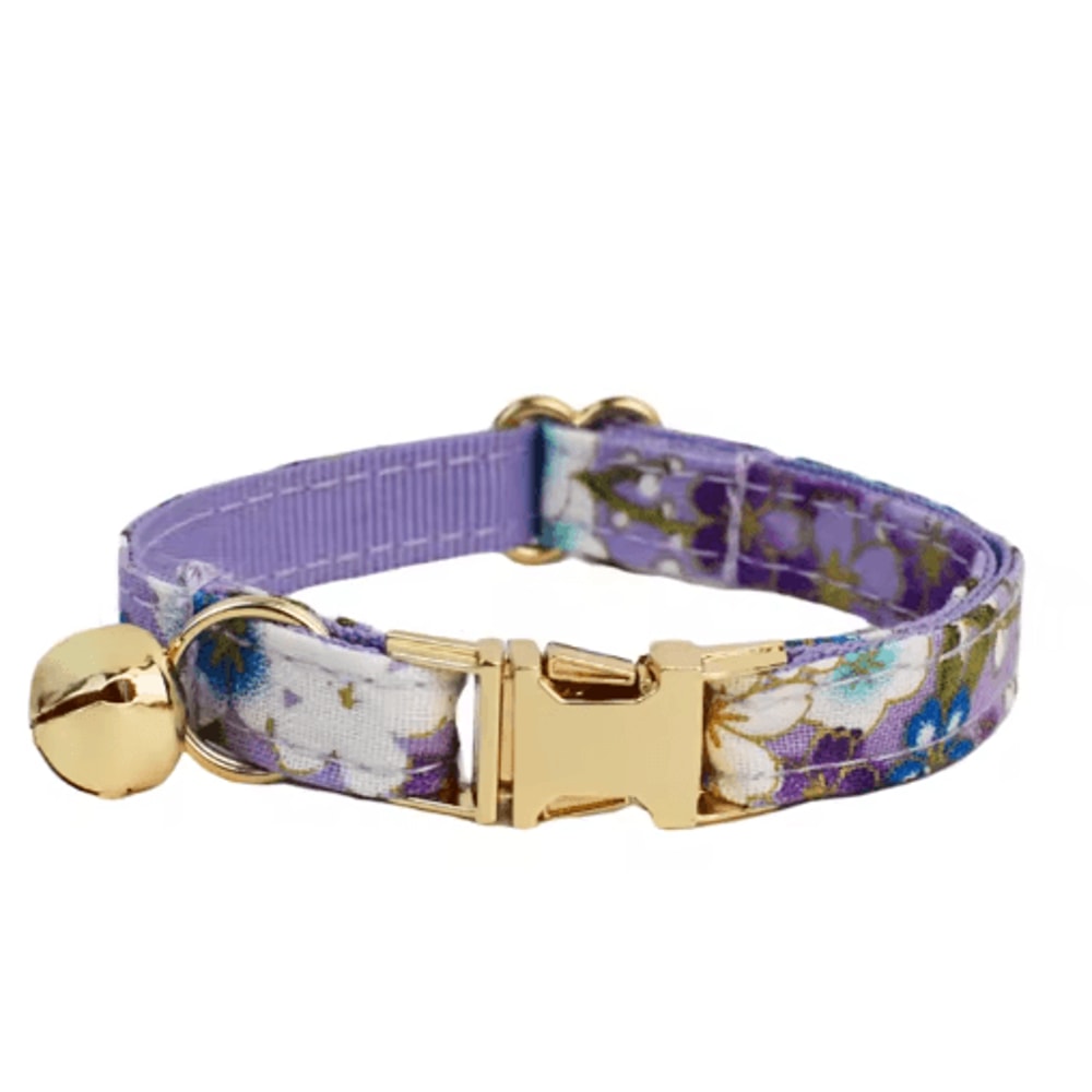 Bella Bow Personalized Cat Collar With Adjustable Safety Buckle 14