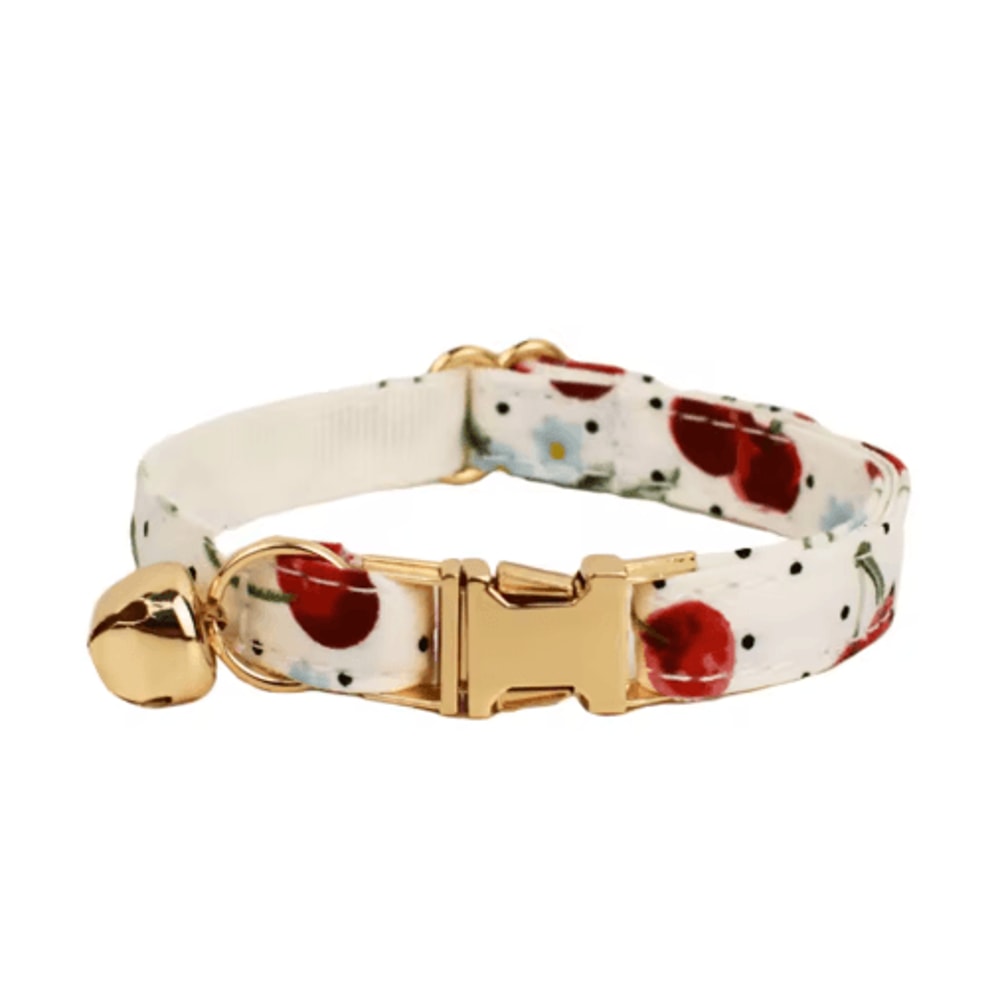 Bella Bow Personalized Cat Collar With Adjustable Safety Buckle 6