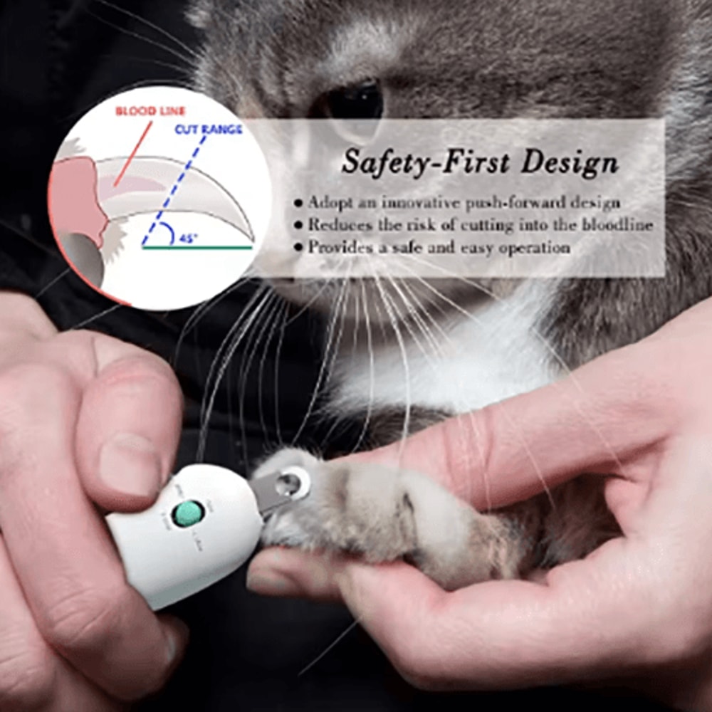 TrimGuard Professional Pet Nail Clipper With Adjustable Safety Hole 7