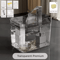 CrystalFlow Automatic Pet Water Fountain Transparent Circulating Water Dispenser 1