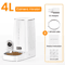 ROJECO Smart Automatic Cat Feeder With 360 Camera WiFi Control 1