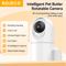 ROJECO Smart Automatic Cat Feeder With 360 Camera WiFi Control 4