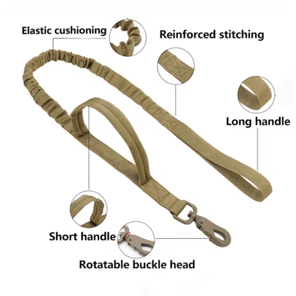 TrailGuar Tactical Cat Harness Leash Vest Set For Outdoor Adventures 5