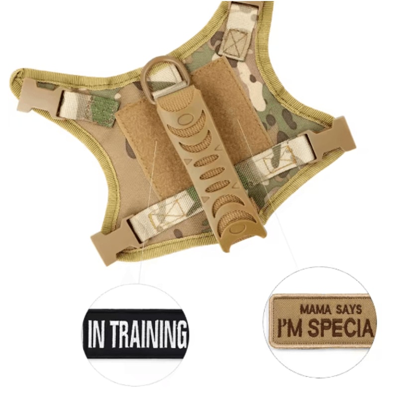 TrailGuar Tactical Cat Harness Leash Vest Set For Outdoor Adventures 7