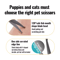 Fenice Professional Round Tip Pet Grooming Scissors Safe Trimming Tool For Eyes Face Paws 10