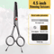 Fenice Professional Round Tip Pet Grooming Scissors Safe Trimming Tool For Eyes Face Paws 7