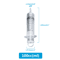 Flow Master Large Capacity Feeding Syringe Kit With Hose MultiPurpose Pet Care Injector 10