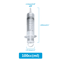 Flow Master Large Capacity Feeding Syringe Kit With Hose MultiPurpose Pet Care Injector 10