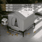Weather Shield Outdoor Cat House With Stand Insulated Oxford Cloth Pet Shelter 3