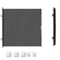 SafeSpan Retractable Pet Safety Gate Folding Mesh Barrier For Stairs Doorways 2