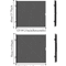 SafeSpan Retractable Pet Safety Gate Folding Mesh Barrier For Stairs Doorways 4