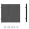 SafeSpan Retractable Pet Safety Gate Folding Mesh Barrier For Stairs Doorways 7