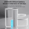 PureTilt 3000ML Smart Pet Water Fountain Separate Clean Dirty Water System 5