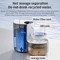 PureTilt 3000ML Smart Pet Water Fountain Separate Clean Dirty Water System 7