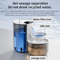 PureTilt 3000ML Smart Pet Water Fountain Separate Clean Dirty Water System 7