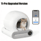 Tonepie 65L Smart SelfCleaning Cat Litter Box Fully Enclosed Automatic Pet Toilet 2