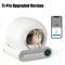 Tonepie 65L Smart SelfCleaning Cat Litter Box Fully Enclosed Automatic Pet Toilet 2