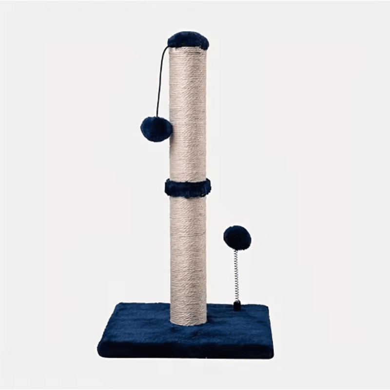 ClawTower 34Inch Premium Sisal Cat Scratching Post With Hanging Ball 2