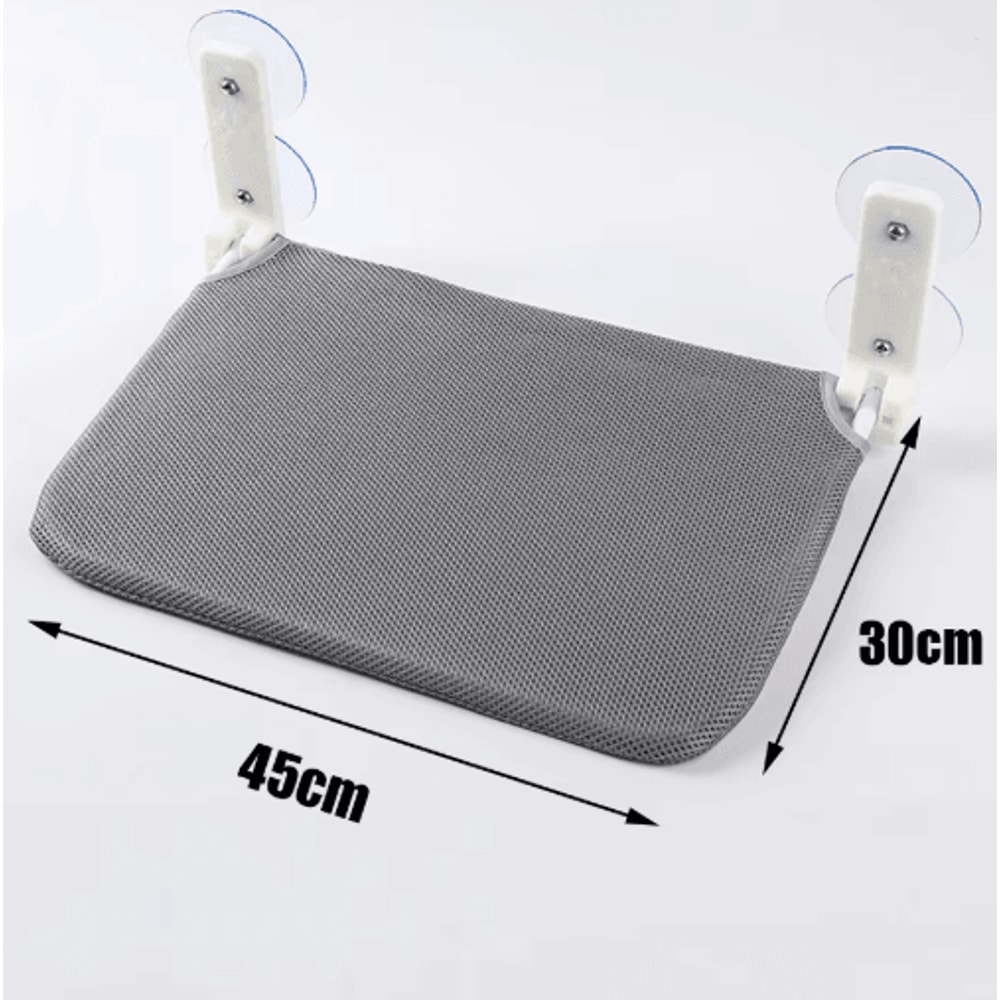 Foldable Cat Window Hammock Bed Plush Mesh WallMounted Jumping Platform With Strong Suction Cups 2