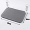 Foldable Cat Window Hammock Bed Plush Mesh WallMounted Jumping Platform With Strong Suction Cups 2
