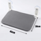 Foldable Cat Window Hammock Bed Plush Mesh WallMounted Jumping Platform With Strong Suction Cups 2