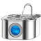 Transparent Cat Water Fountain With Sensor 32L Stainless Steel Automatic Pet Water Dispenser 6