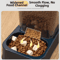 Automatic Pet Feeder Water Dispenser Set Large Capacity Food And Water Station For Cats Dogs 10