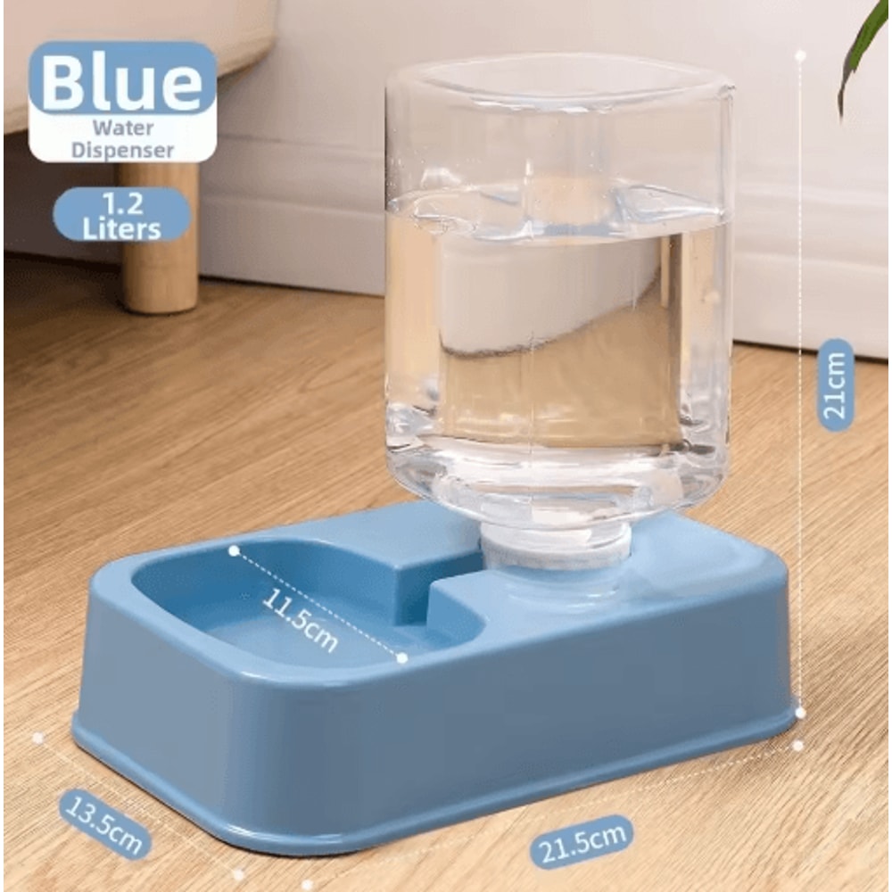 Automatic Pet Feeder Water Dispenser Set Large Capacity Food And Water Station For Cats Dogs 4