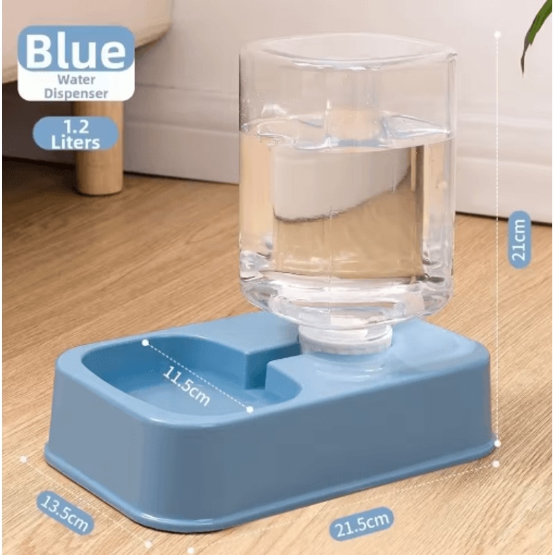 Automatic Pet Feeder Water Dispenser Set Large Capacity Food And Water Station For Cats Dogs 4