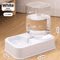 Automatic Pet Feeder Water Dispenser Set Large Capacity Food And Water Station For Cats Dogs 5