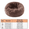 Soft Plush Donut Cat Bed Washable Faux Fur Pet Sleeping Mat For Cats Small Dogs 3
