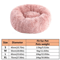 Soft Plush Donut Cat Bed Washable Faux Fur Pet Sleeping Mat For Cats Small Dogs 4