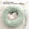 Soft Plush Donut Cat Bed Washable Faux Fur Pet Sleeping Mat For Cats Small Dogs 9