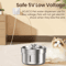 ROJECO Stainless Steel Cat Water Fountain Smart Automatic Pet Drinking Fountain For Cats Dogs 8