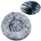 Long Plush Round Pet Bed Super Soft Winter Sleeping Nest For Cats Medium Dogs 2