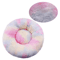 Long Plush Round Pet Bed Super Soft Winter Sleeping Nest For Cats Medium Dogs 7