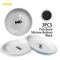 Oitabi 3PCS Ceramic Cat Bowl Set Anti Whisker Fatigue Shallow Food Dishes For Cats 1