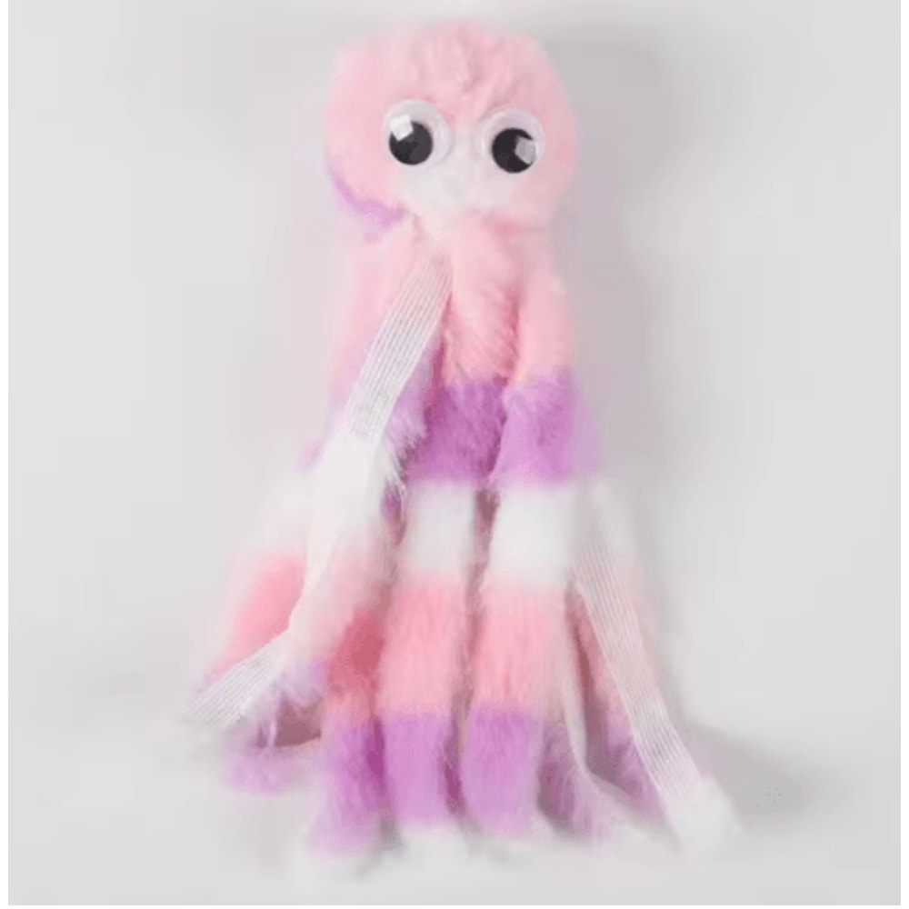 Plush Octopus Cat Toy With Catnip Interactive Soothing Kitty Toy For Cats 3