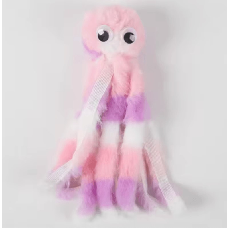 Plush Octopus Cat Toy With Catnip Interactive Soothing Kitty Toy For Cats 3